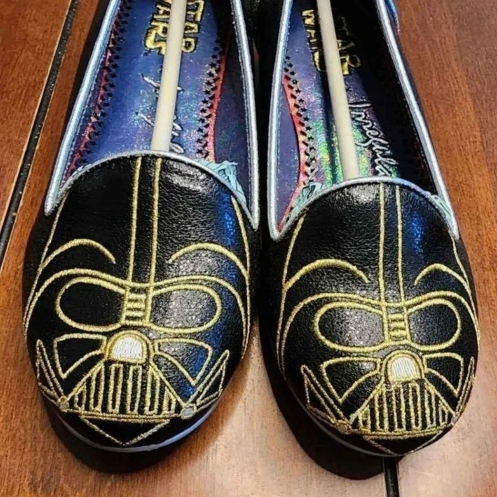 Star wars irregular choice flats 6.5w